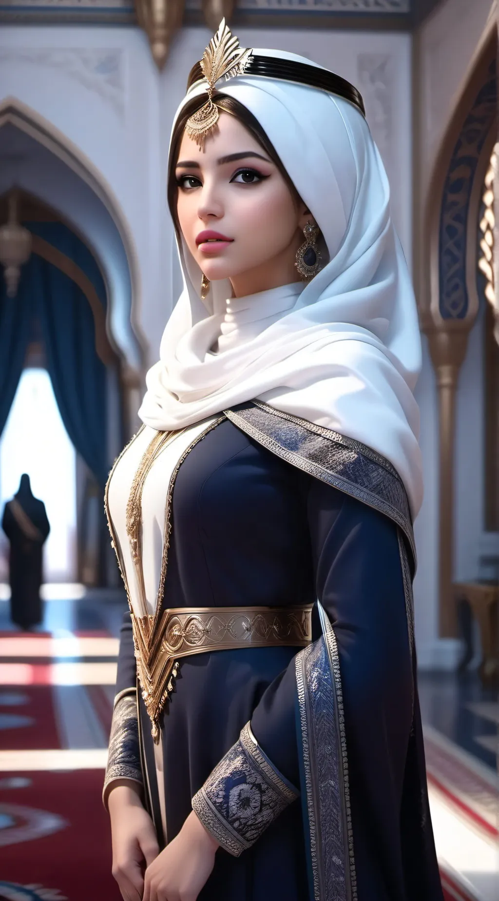 ai character: Princess Bahrin background