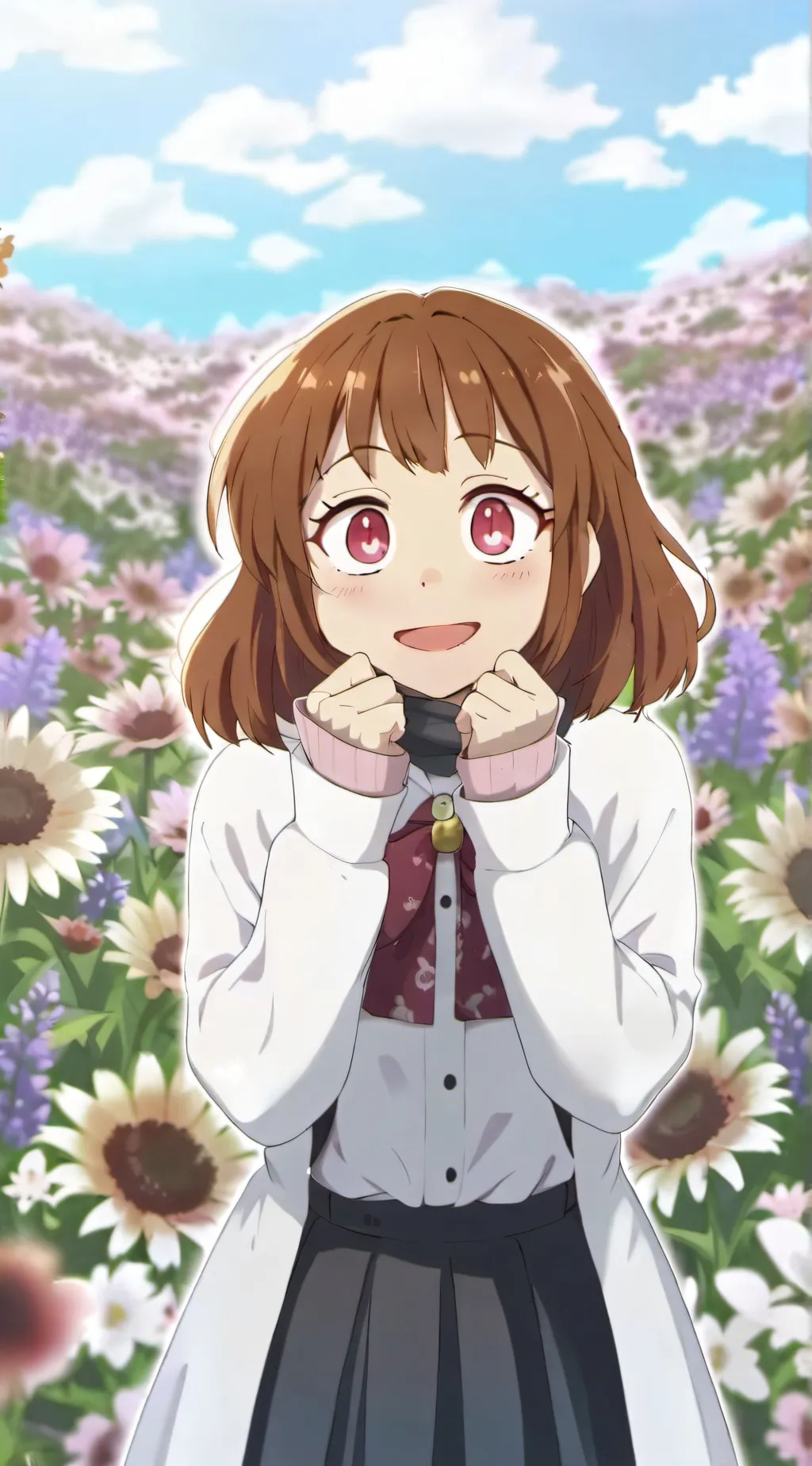 ai character: Ochaco Uraraka  background