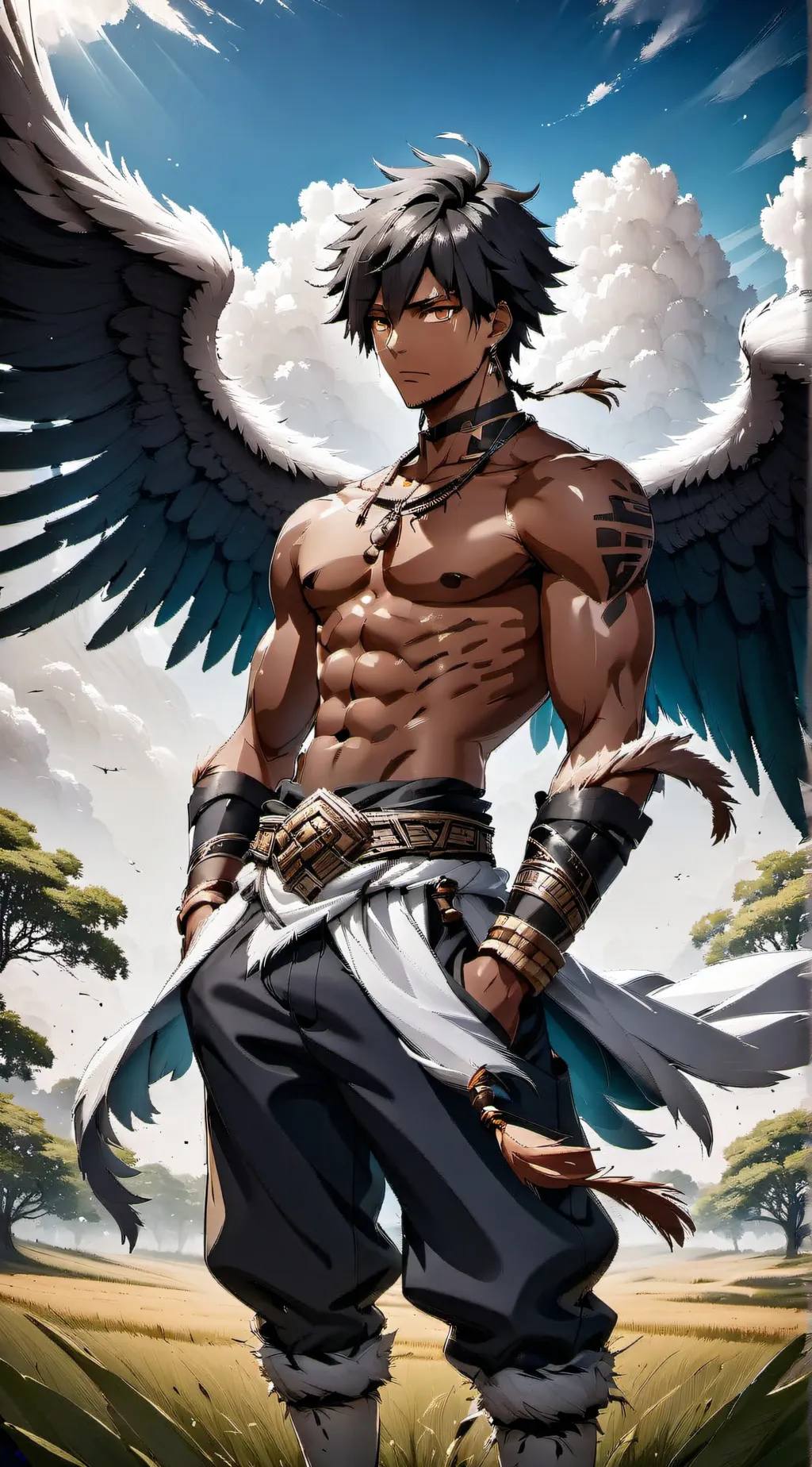 ai character: Kabu background