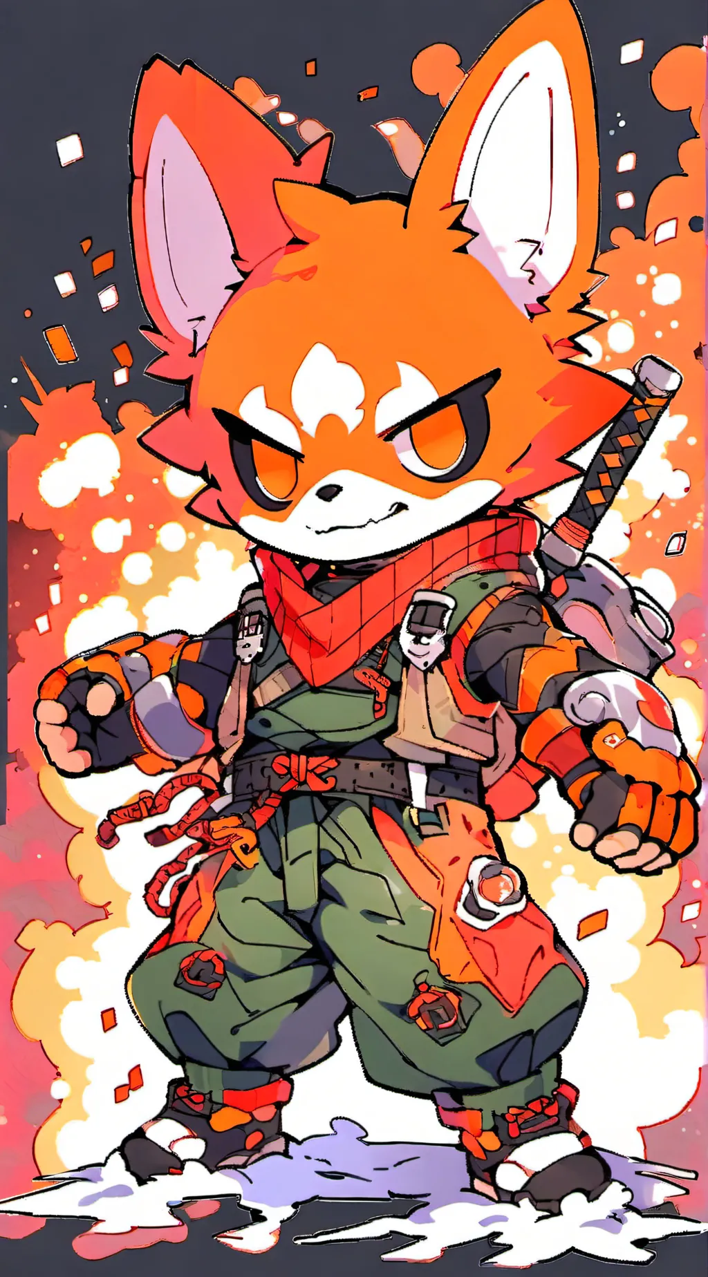 ai character: Surge background