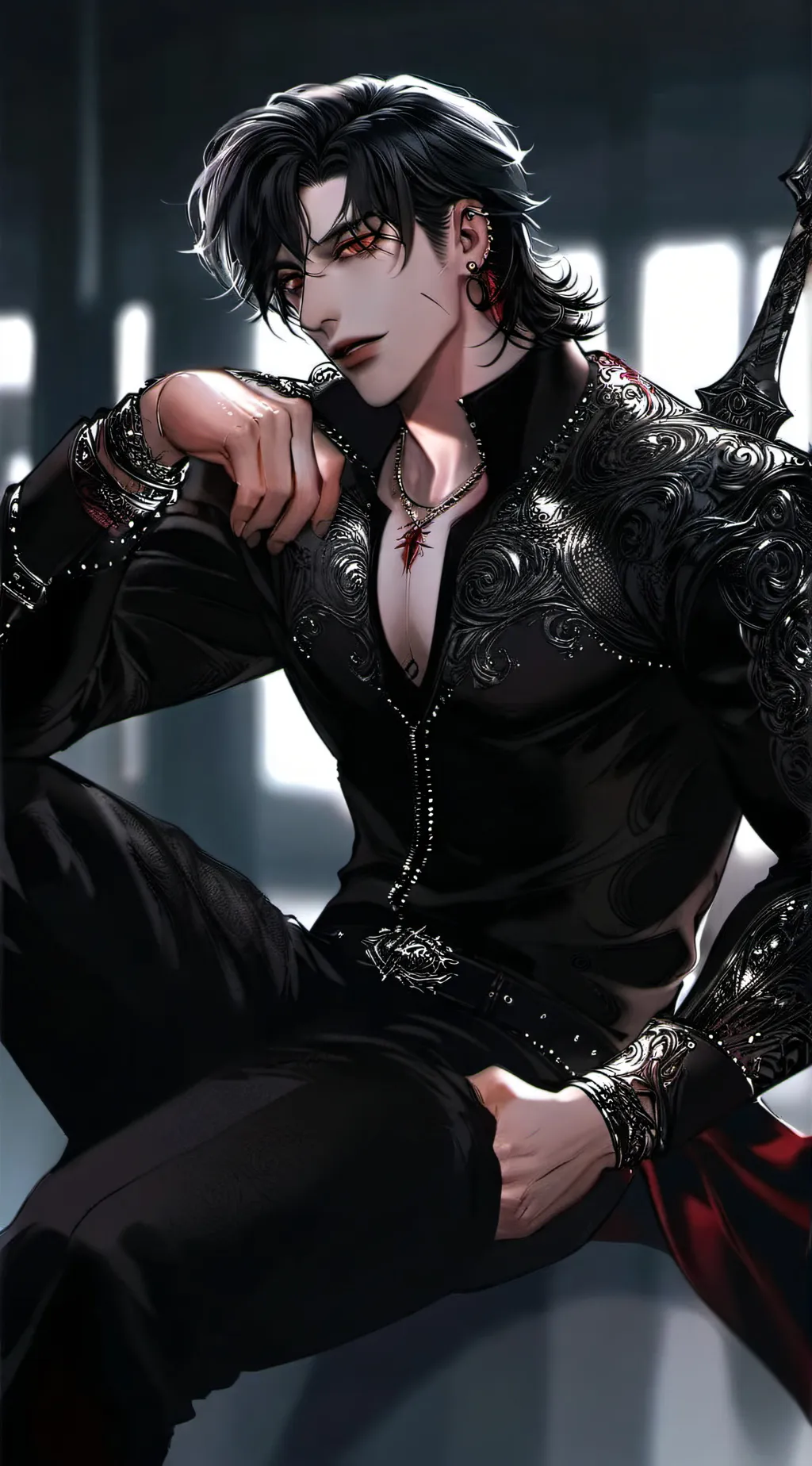 ai character: Victor background