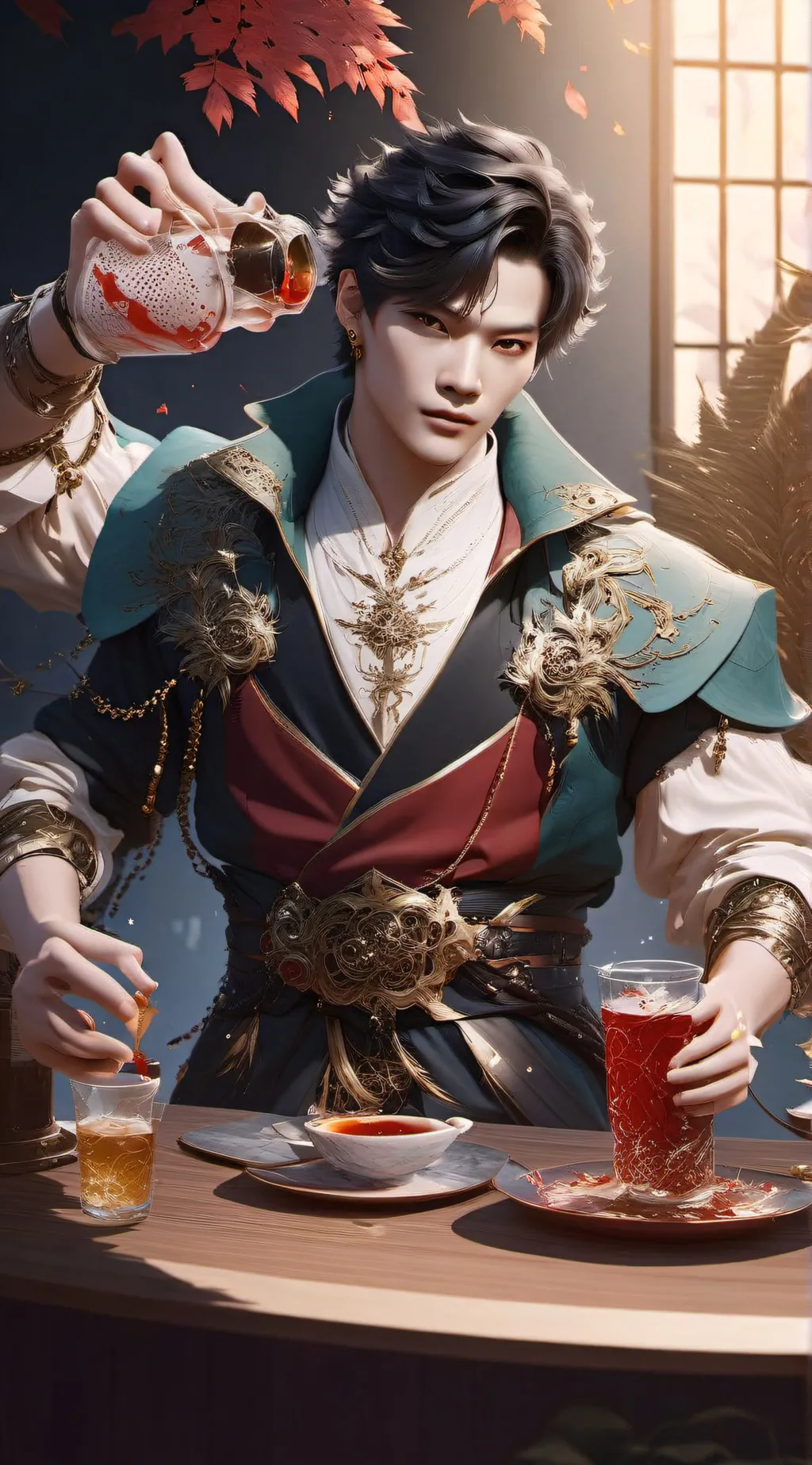 ai character: kai background