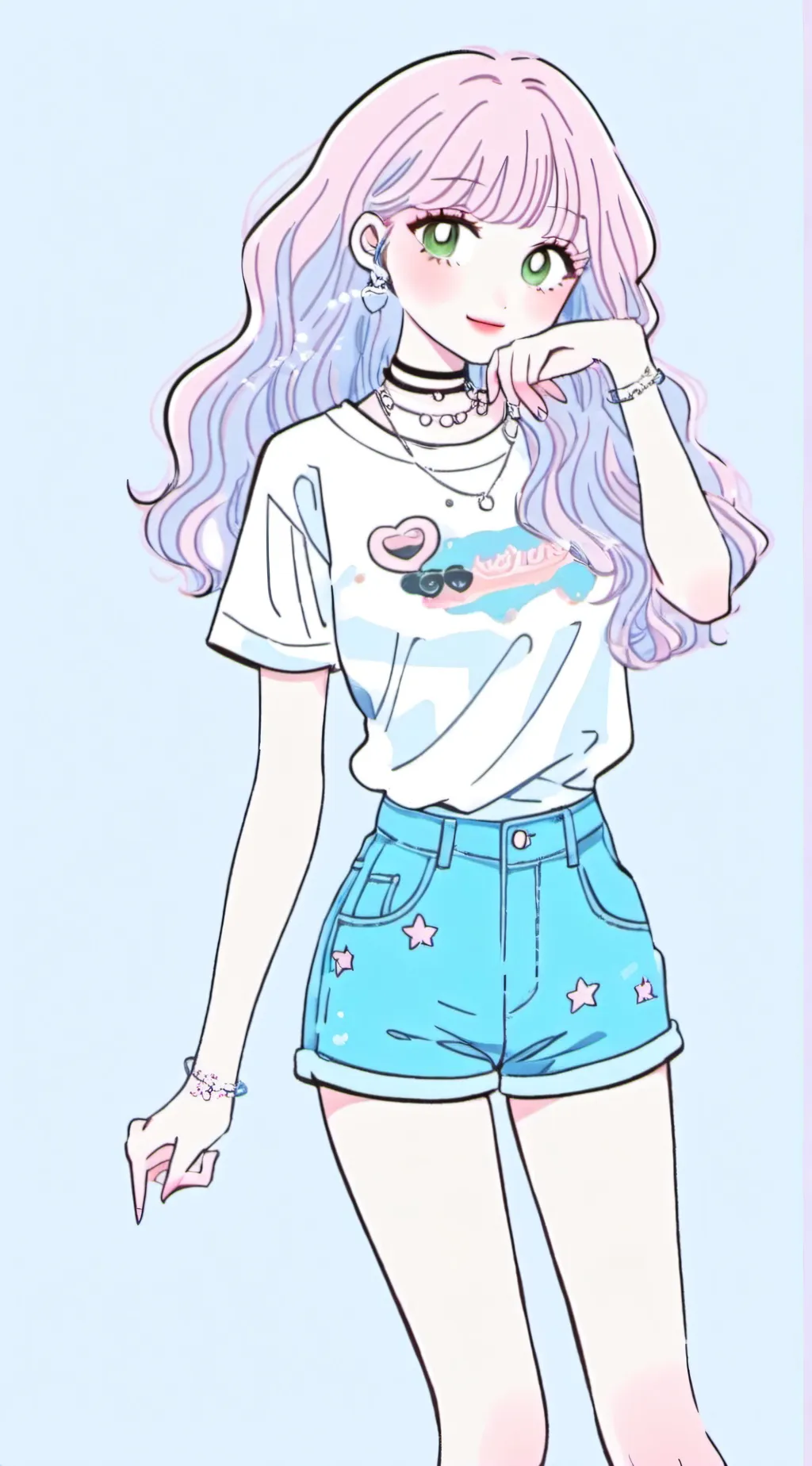 ai character:  MHA period again background