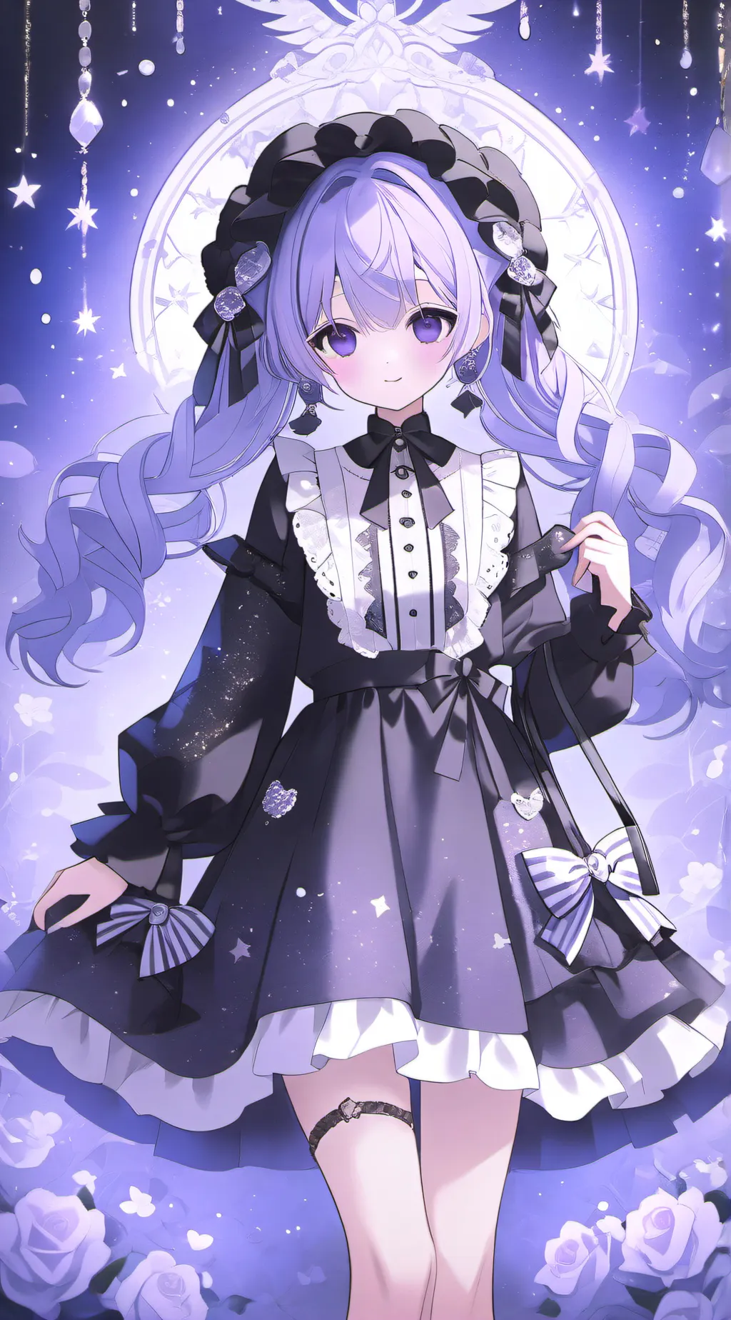 ai character: Mha prom background
