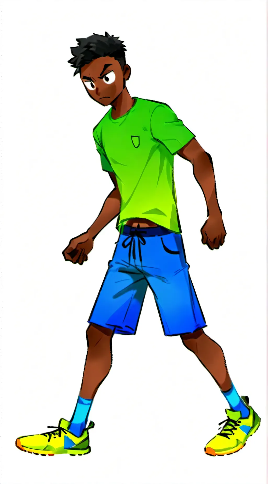 ai character: astro corruption  background