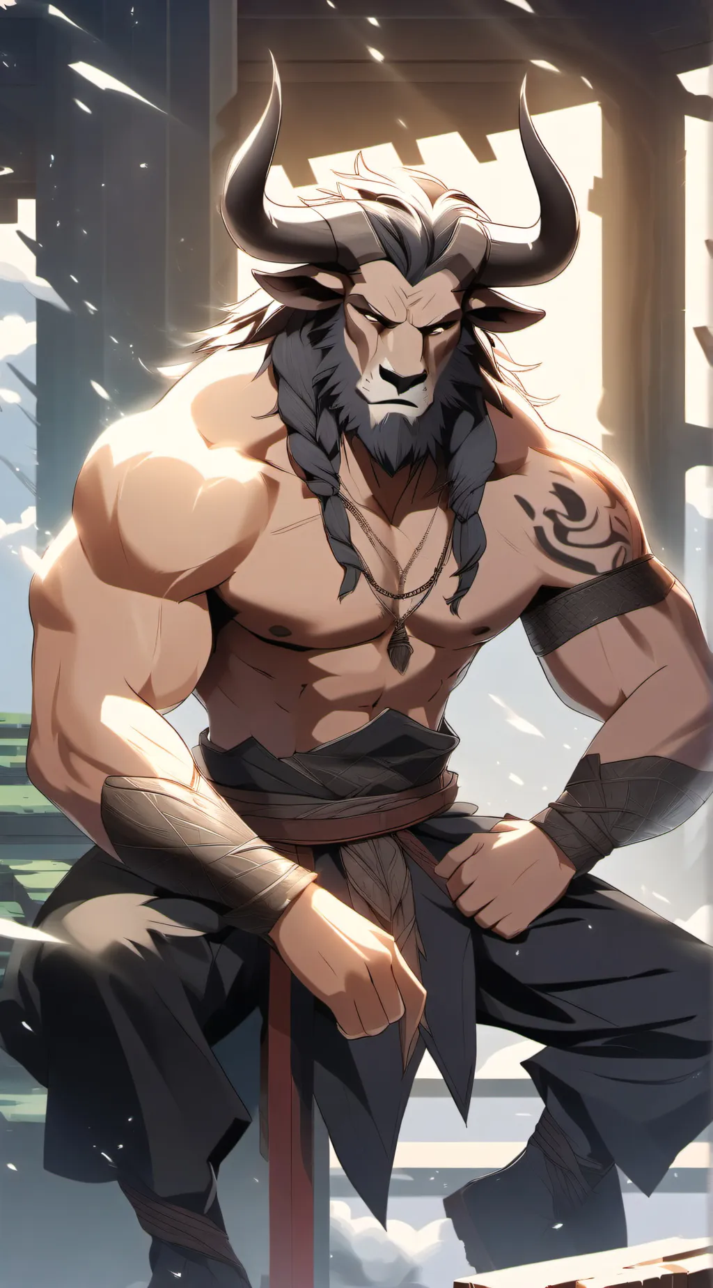 ai character: Brock background