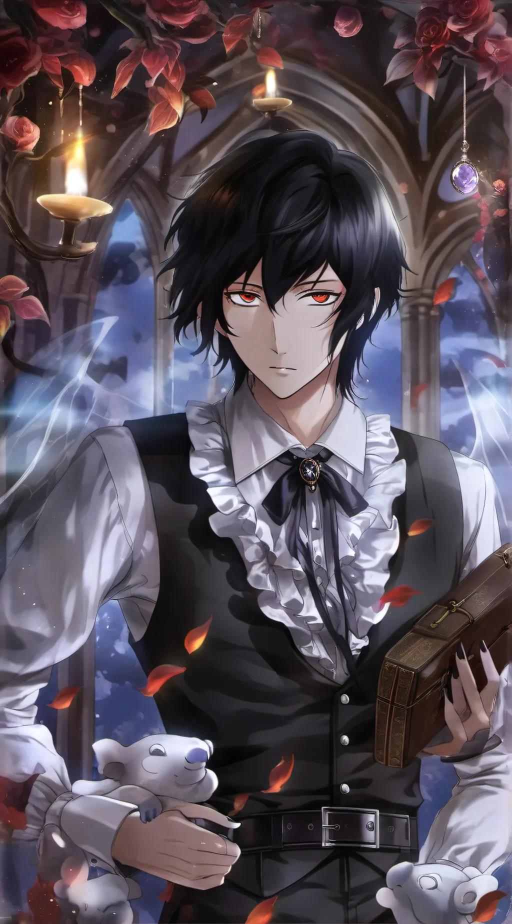 ai character: Dazai osamu  background