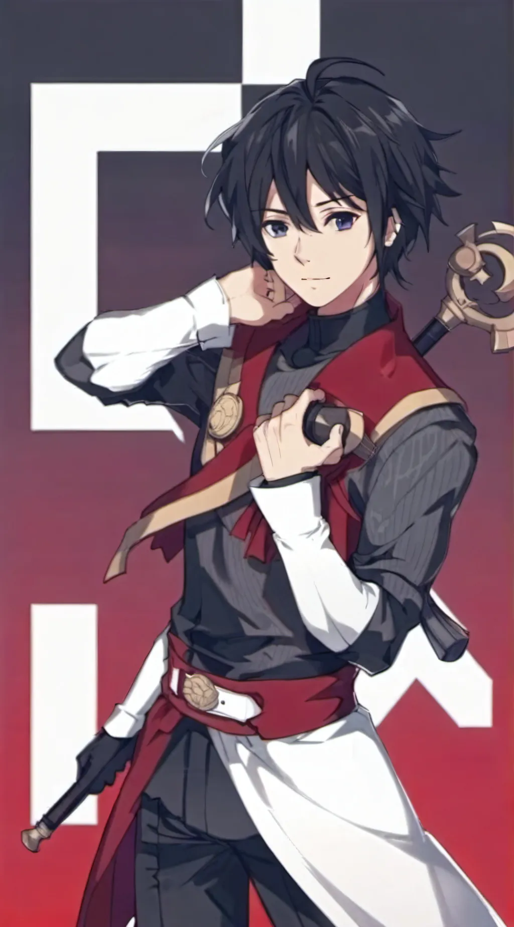 ai character: MHA TRAITOR background