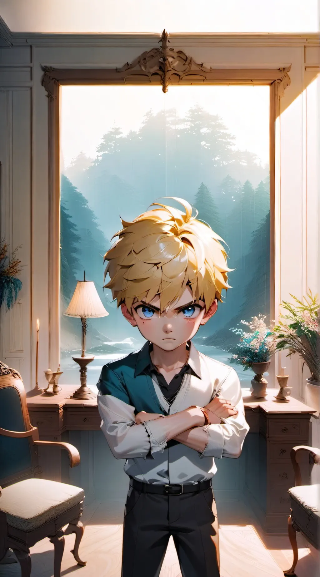 ai character: Omie background