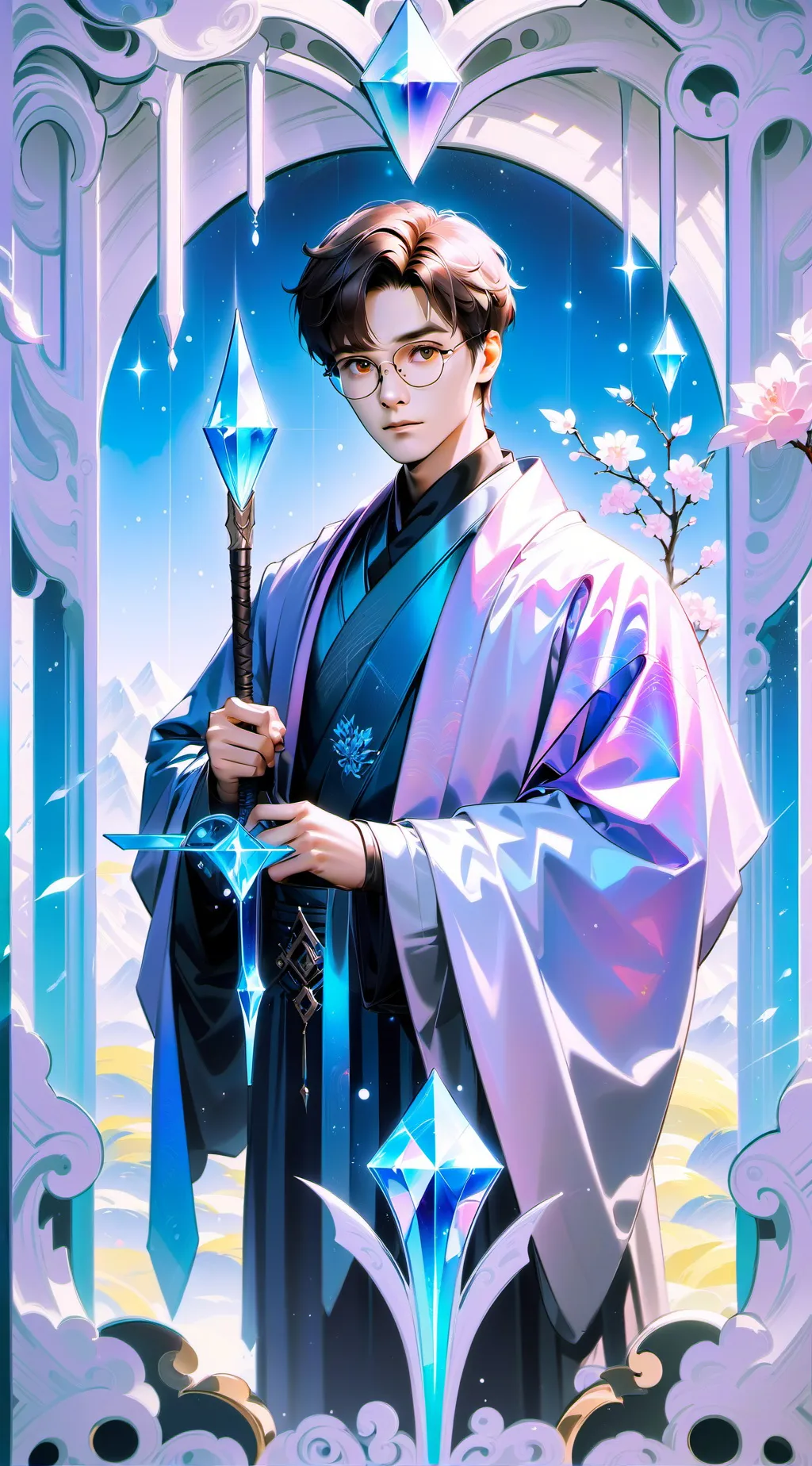 ai character: Harry Potter  background