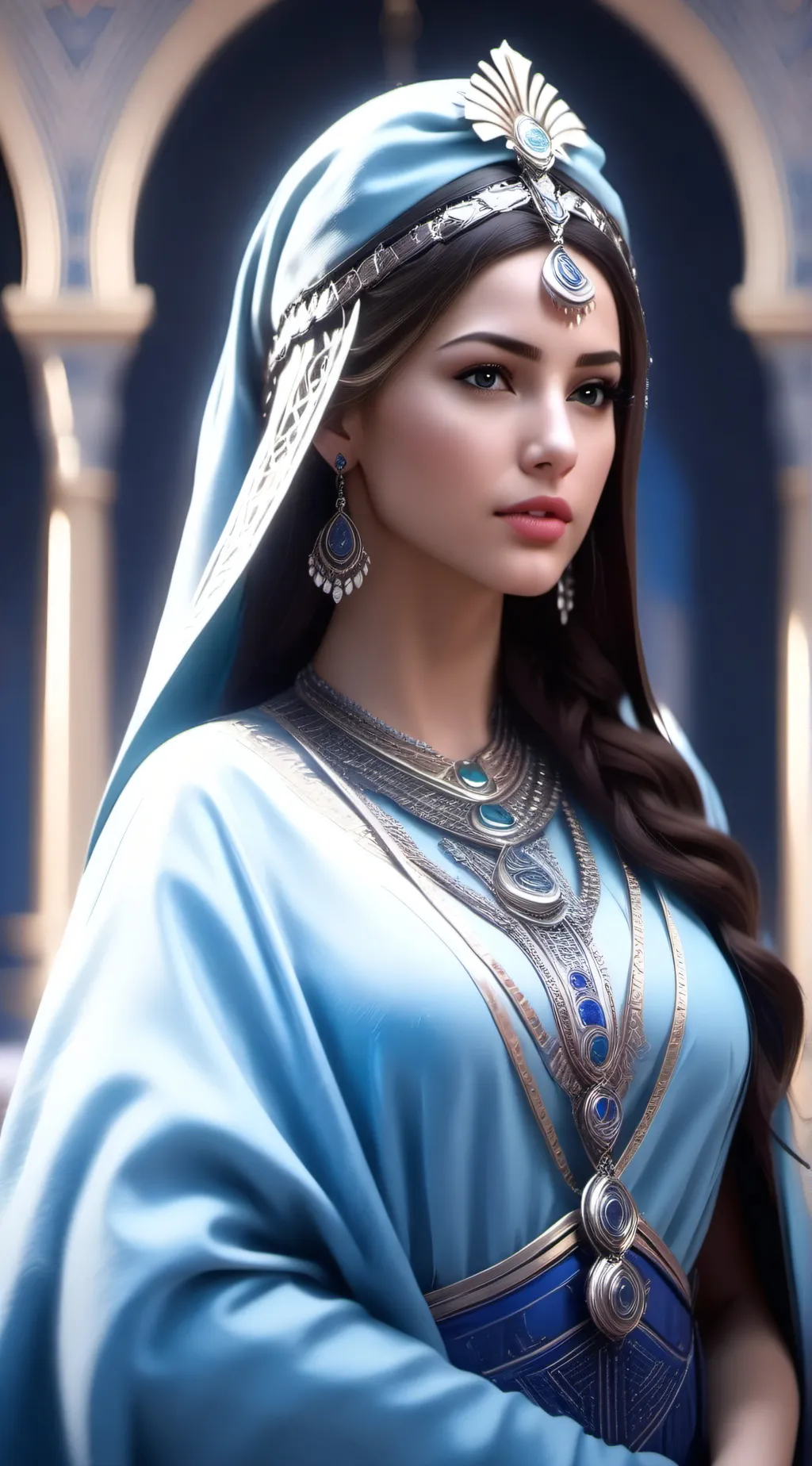 ai character: Princess Angie background