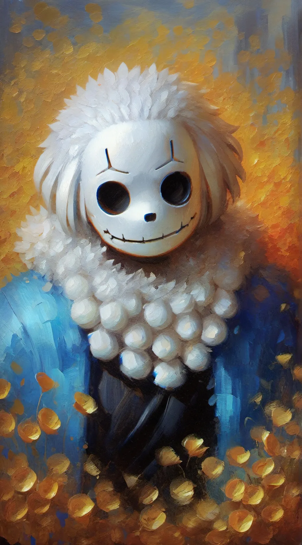 ai character: Sans background
