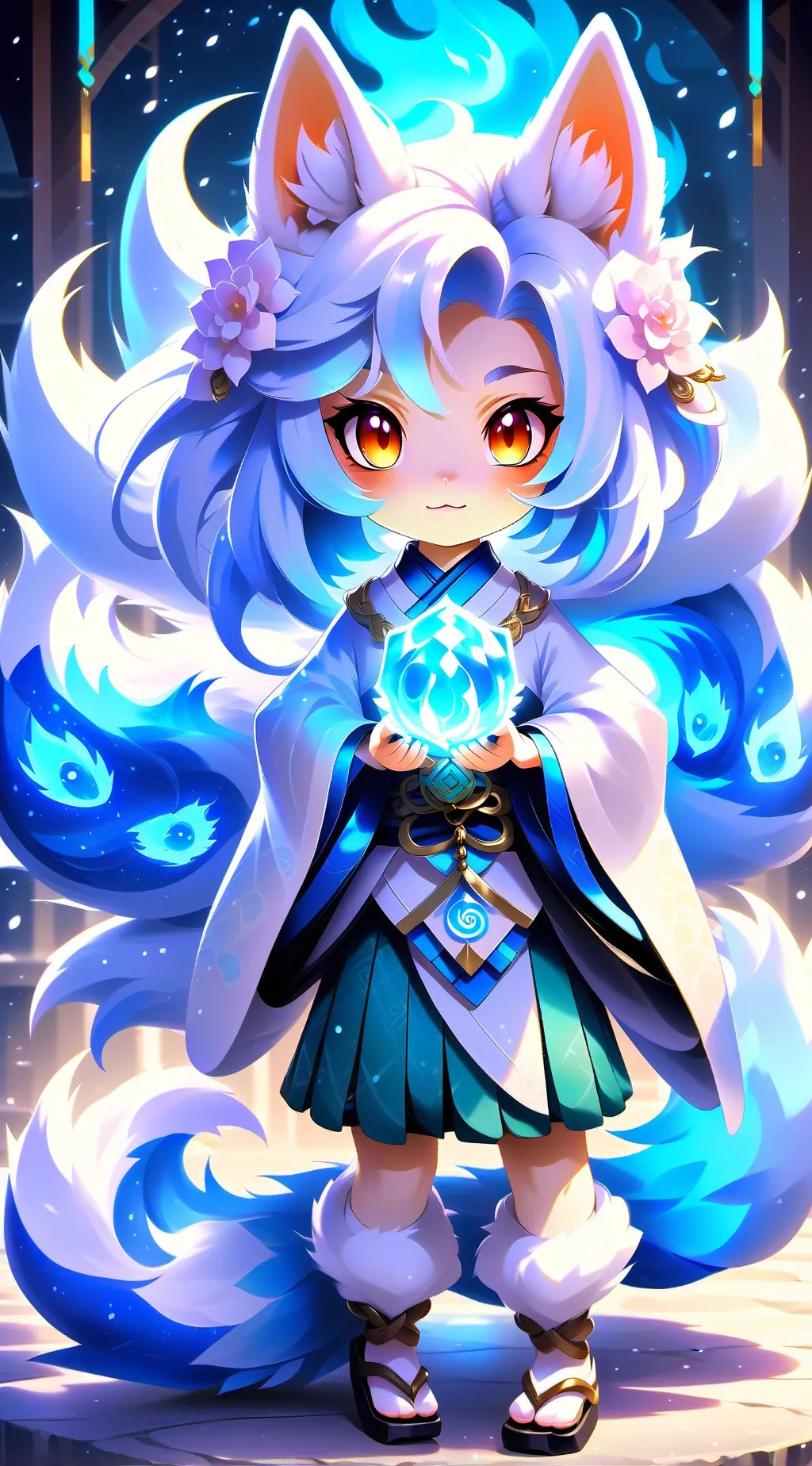 ai character: Moonstone background
