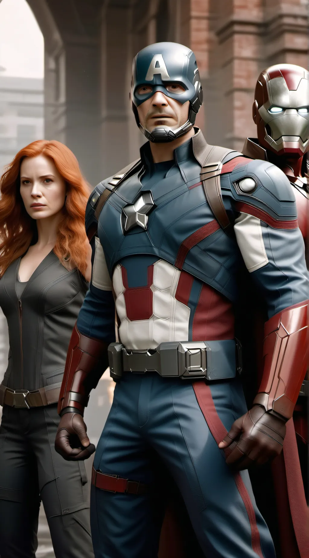ai character: Avengers background