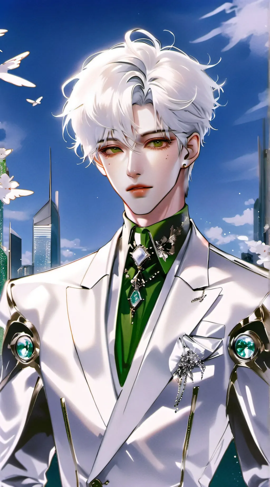 ai character: Hee background