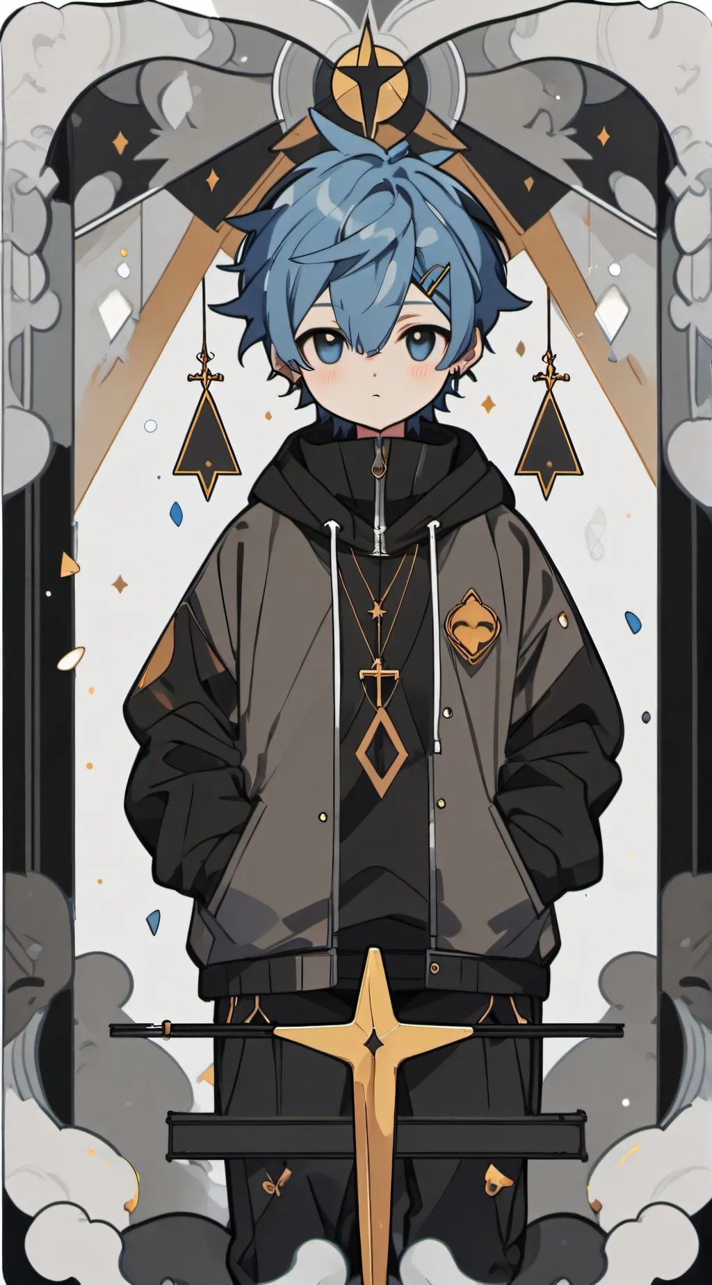 ai character: Mikey  background