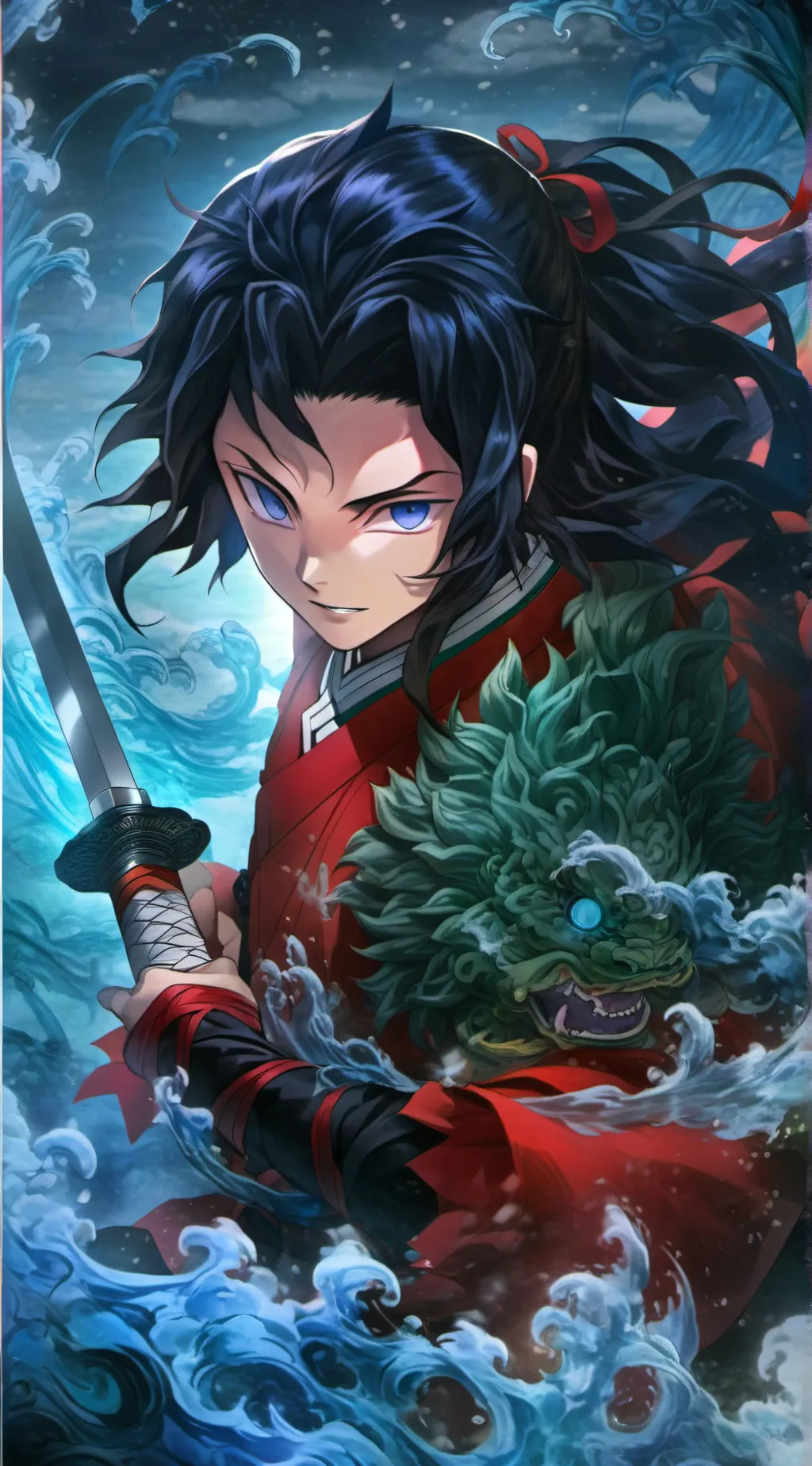 ai character: sanegiyu background