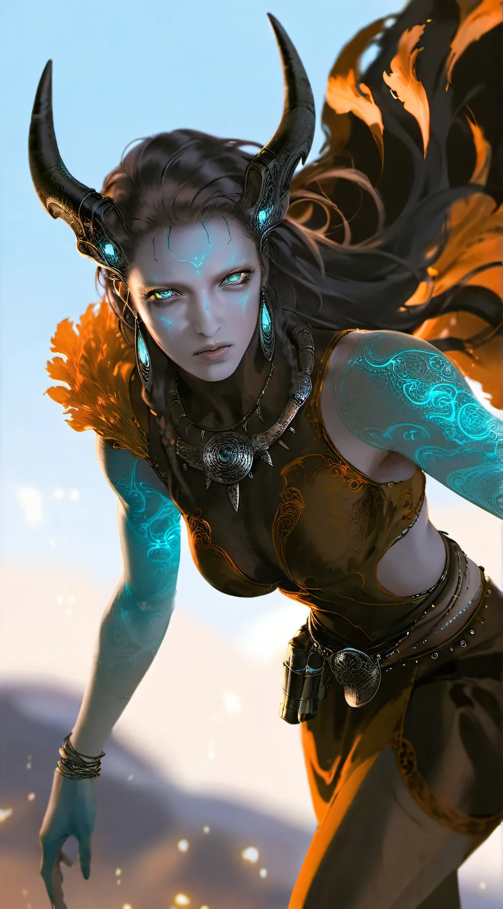 ai character: Caliope background