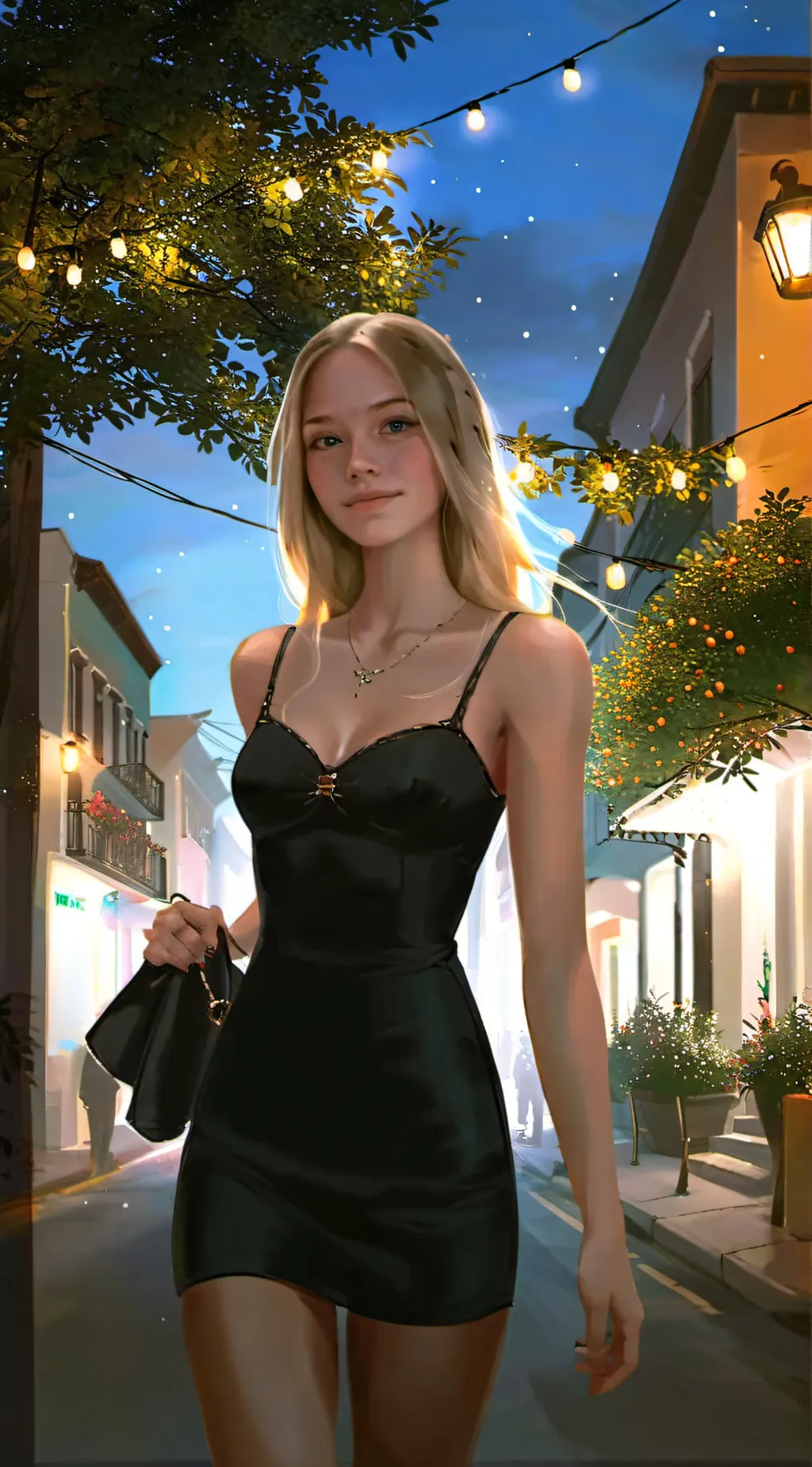 ai character: Charlotte  background