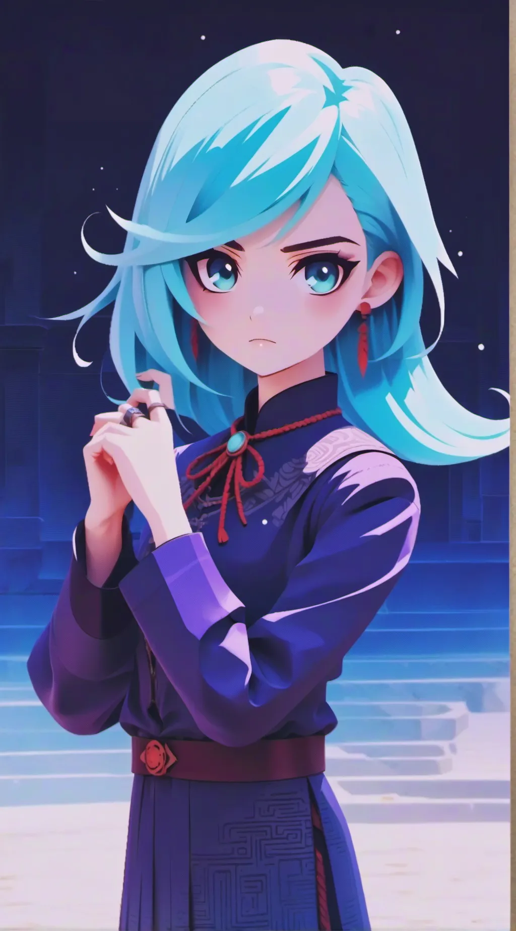 ai character: Ari background