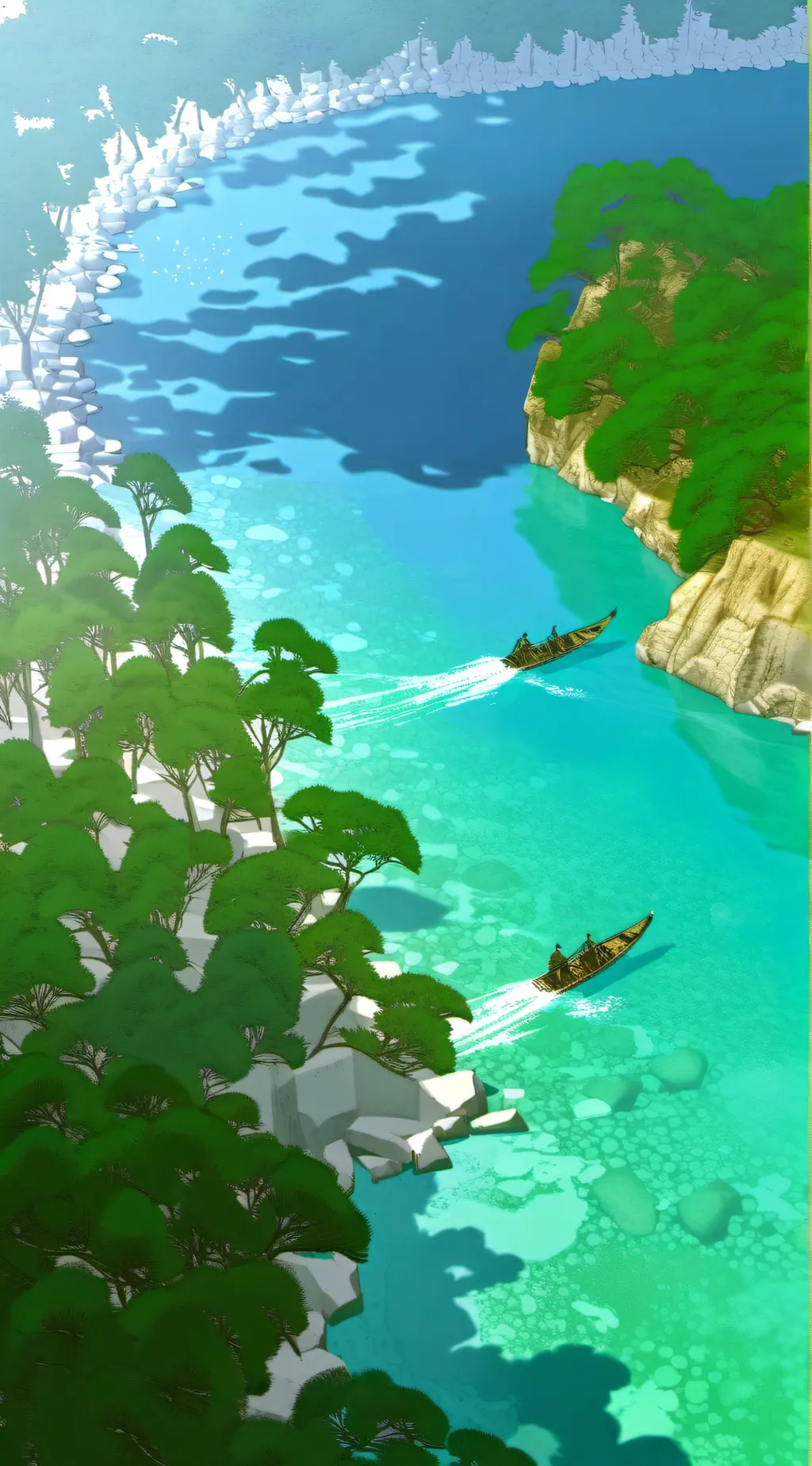 ai character: StrawHat Random background