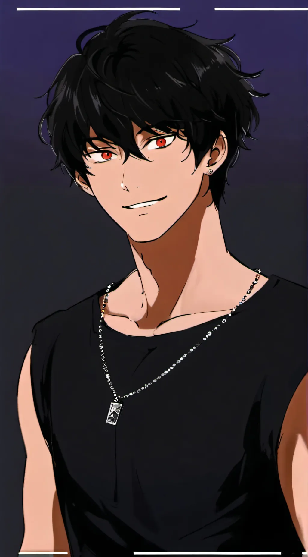 ai character: T.j  background