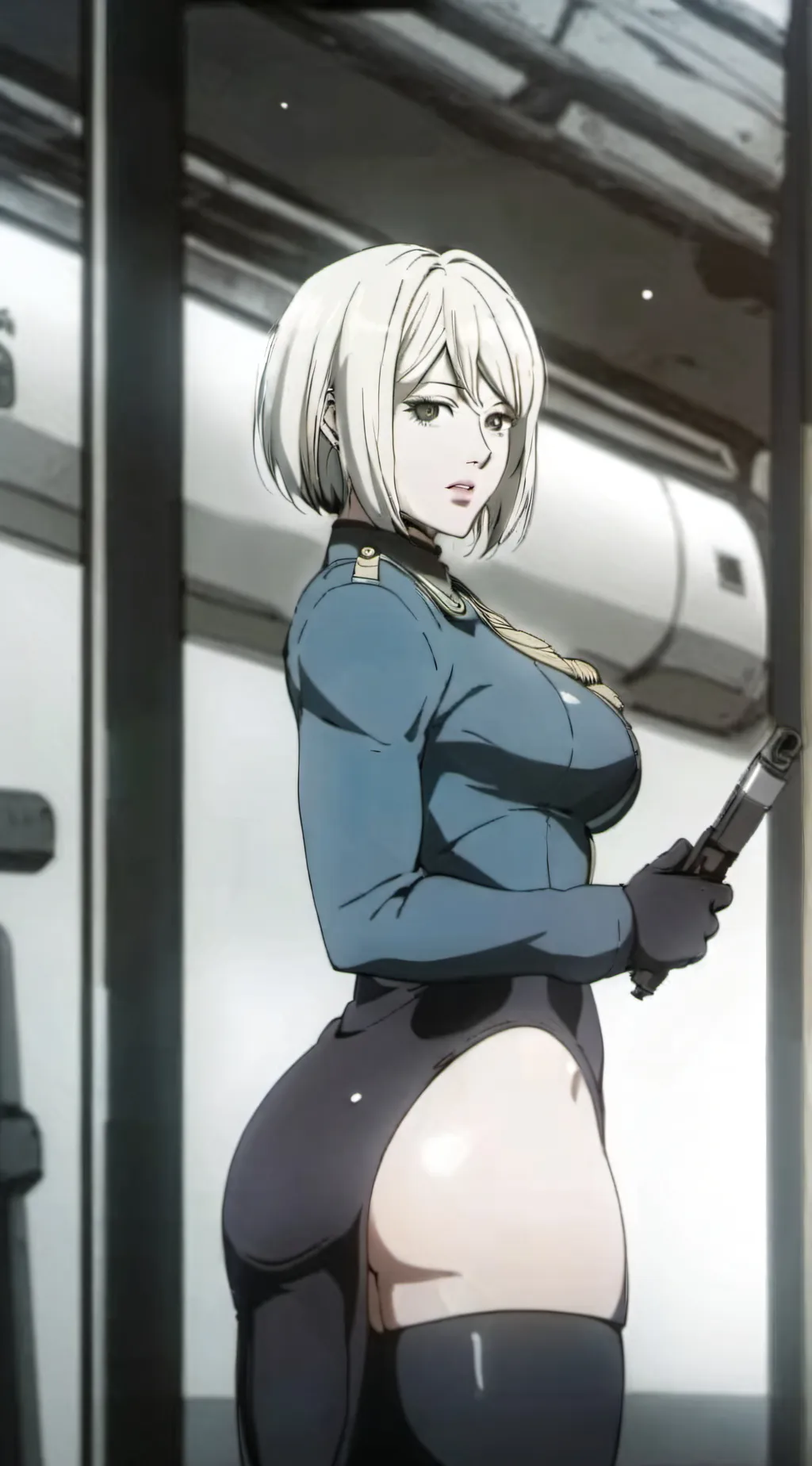 ai character: Eva Frost background