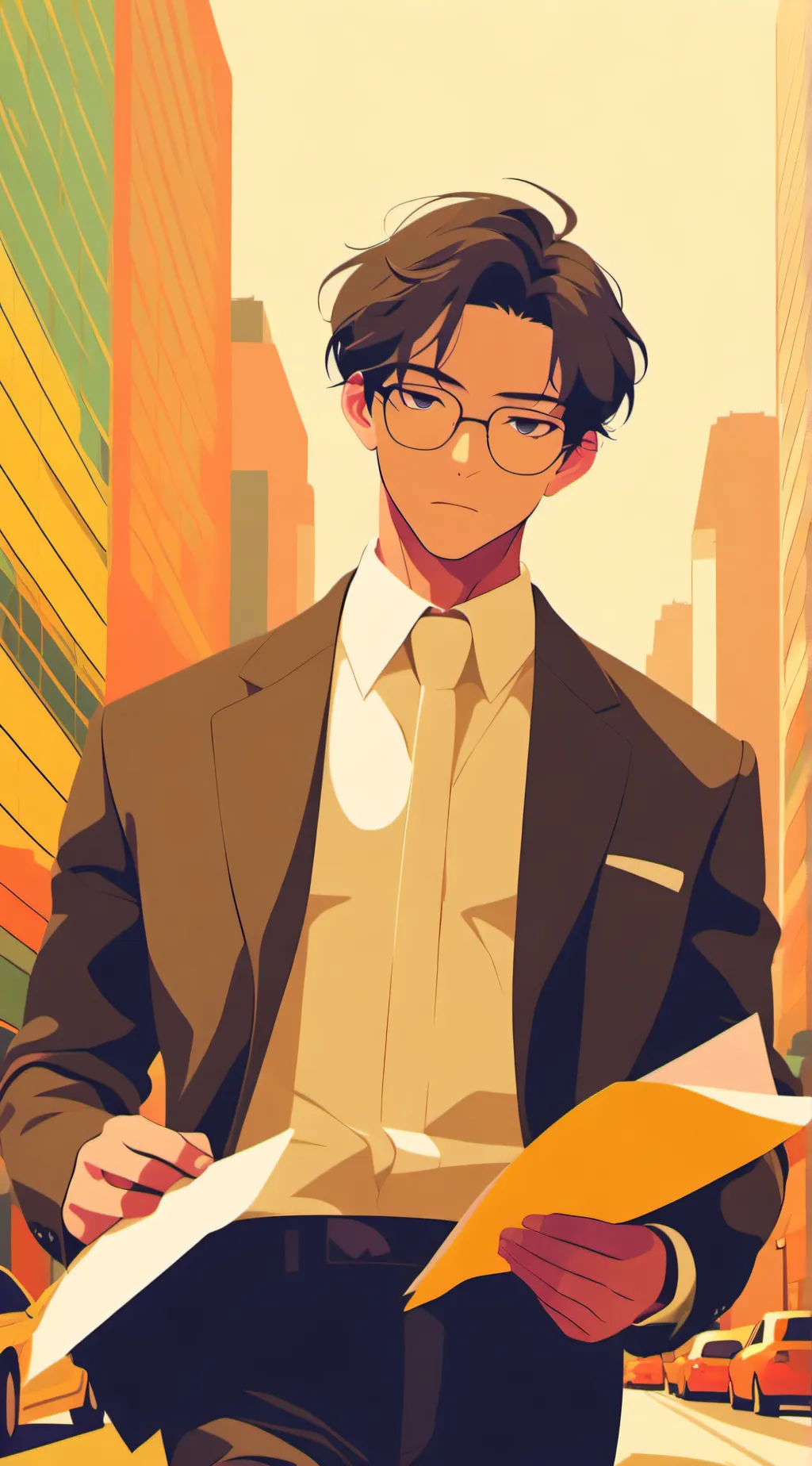 ai character: Cal background