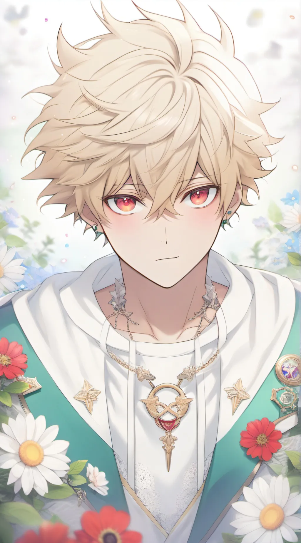ai character: katsuki bakugo background