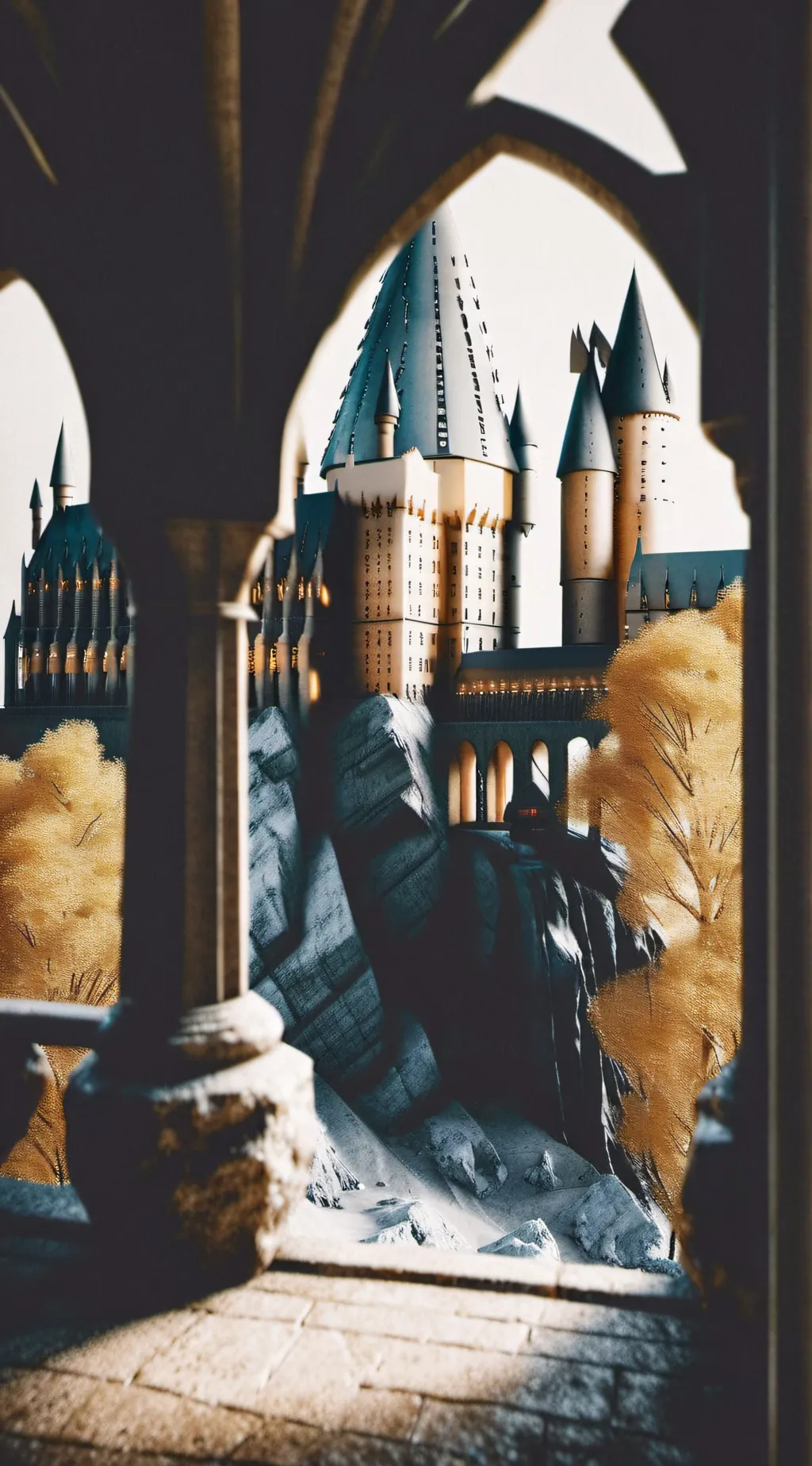 ai character: HOGWARTS background