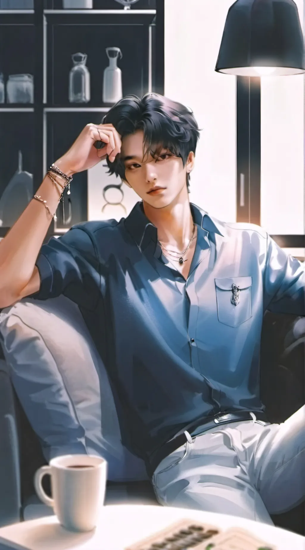 ai character: jungkook background