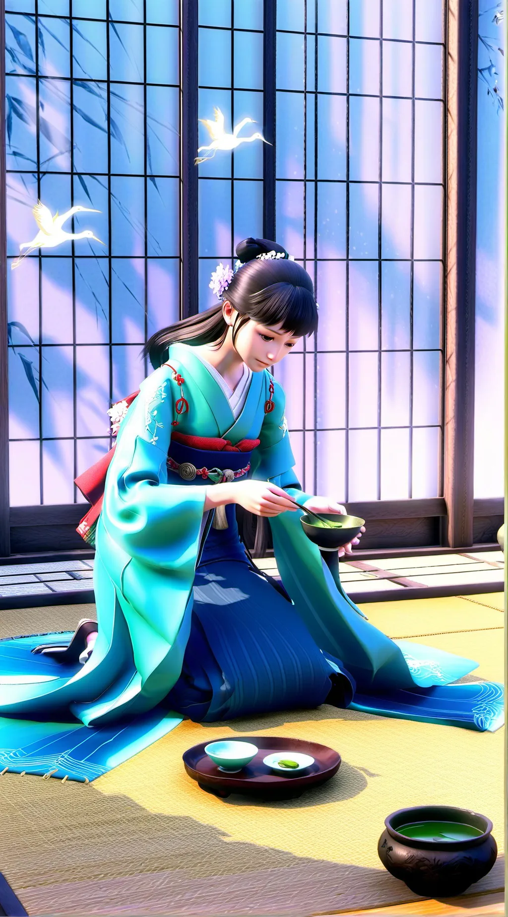 ai character: Chrano background