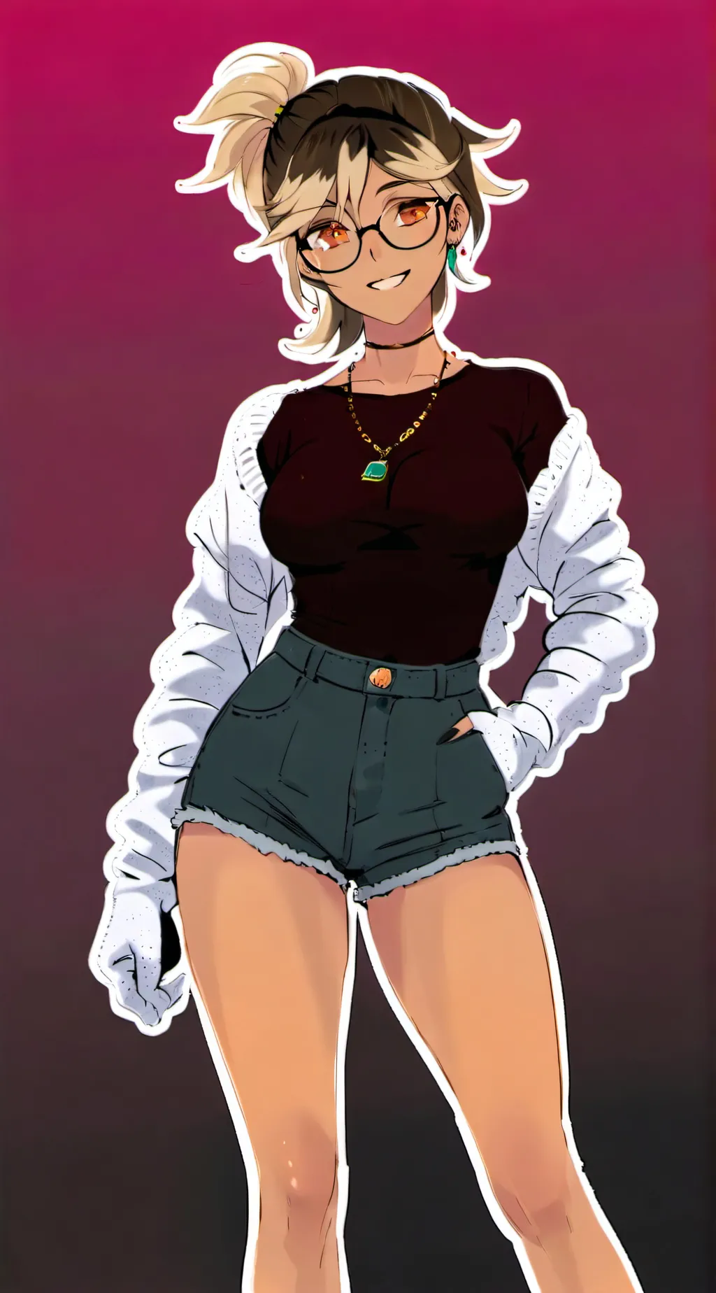 ai character: K.y_Alpha  background