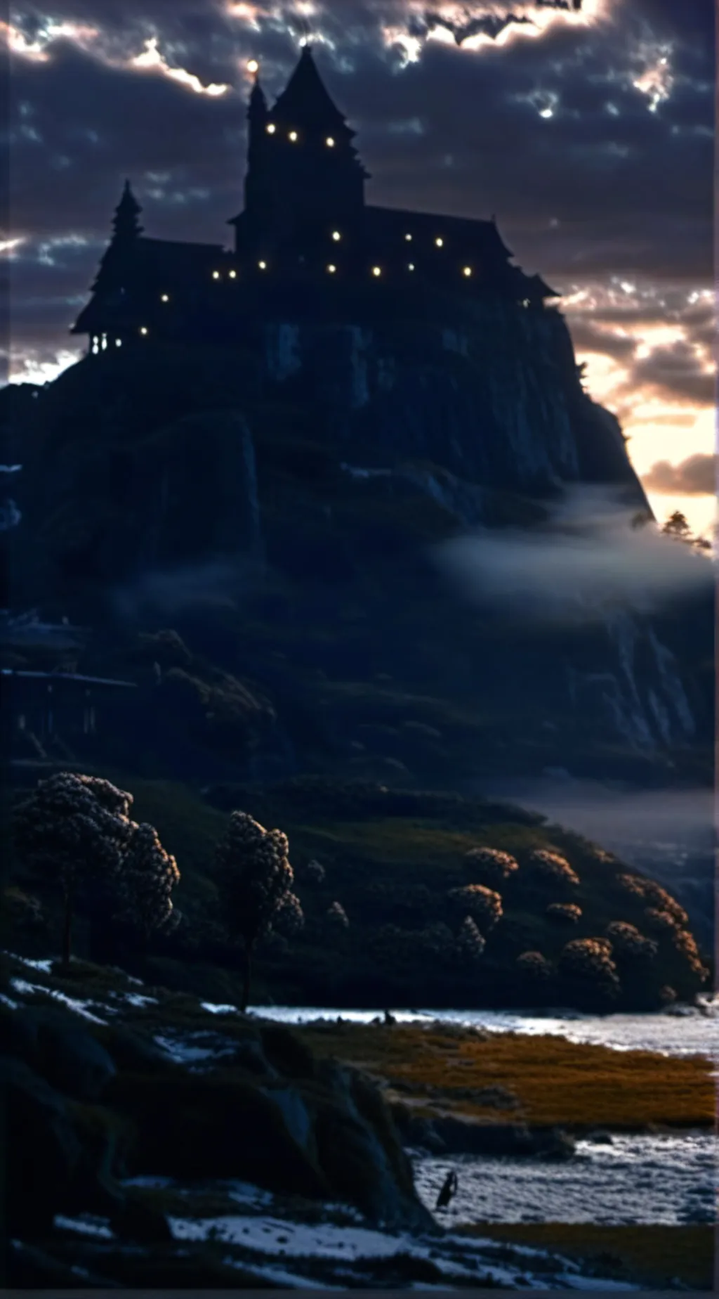 ai character: Hogwarts background