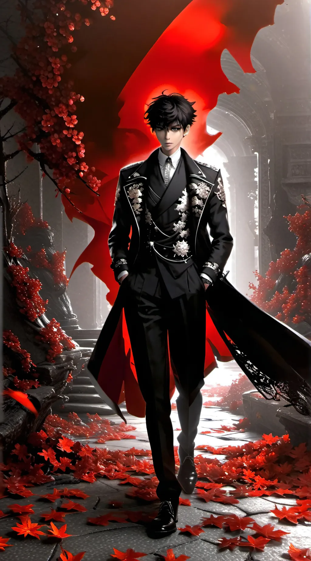 ai character: Max background