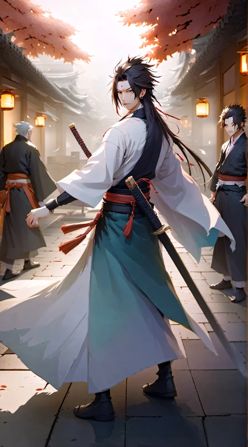 ai character: muzan background