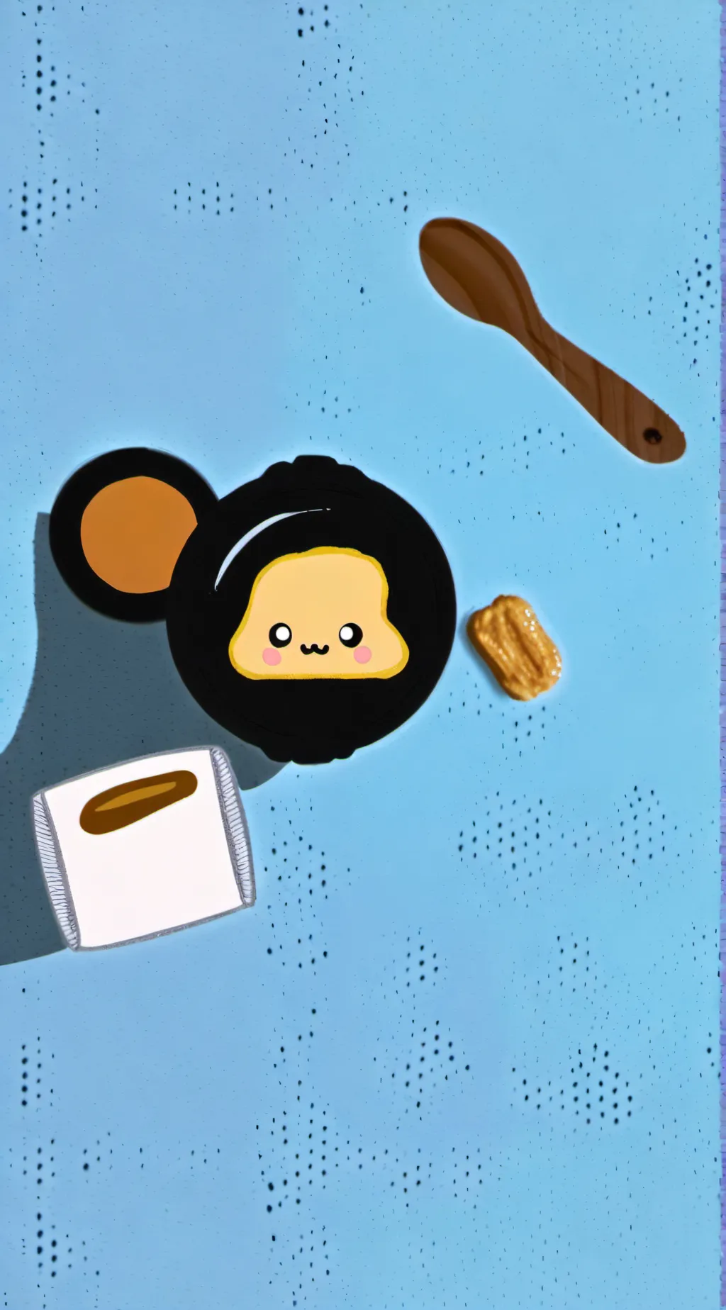 ai character: the holy peanut  background