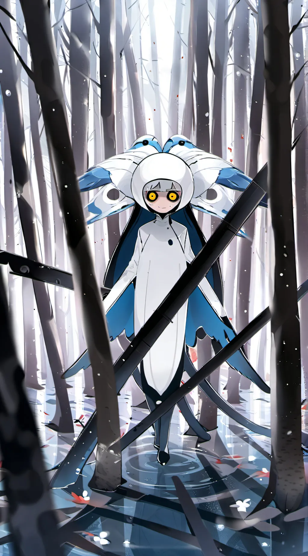 ai character: aizawa&mic&tomura  background