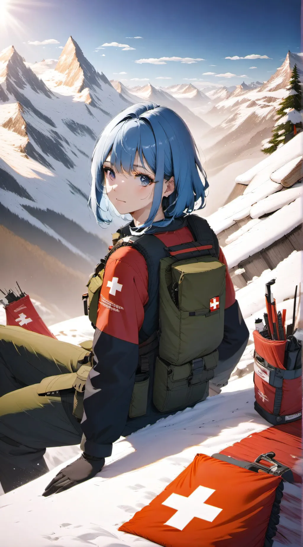 ai character: Amelie background
