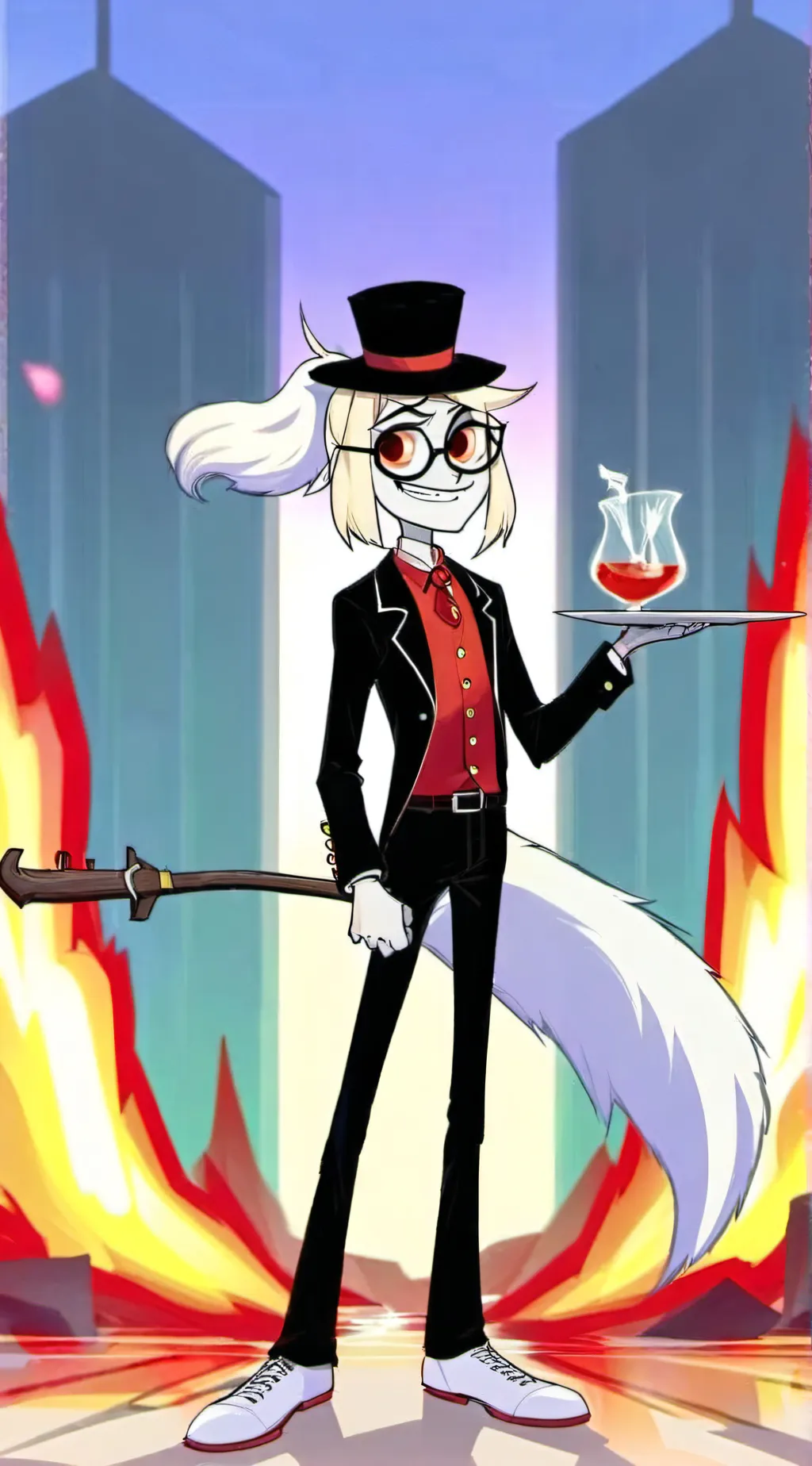 ai character: Charlie vore background