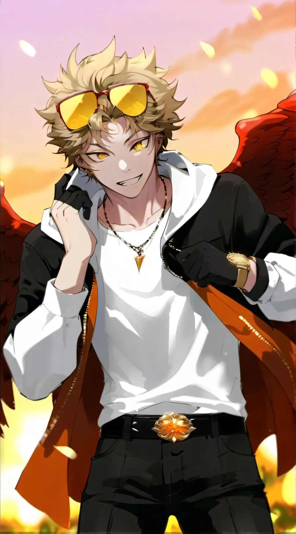 ai character: Hawks background
