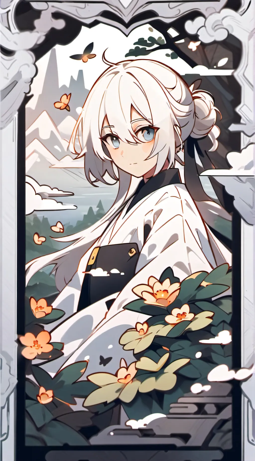 ai character: good luck background