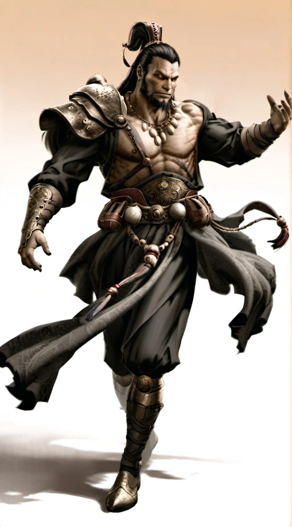 ai character: Goro mortal kombat background