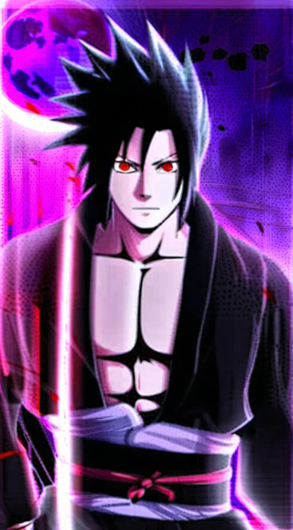 ai character: Sasuke Uchiha background