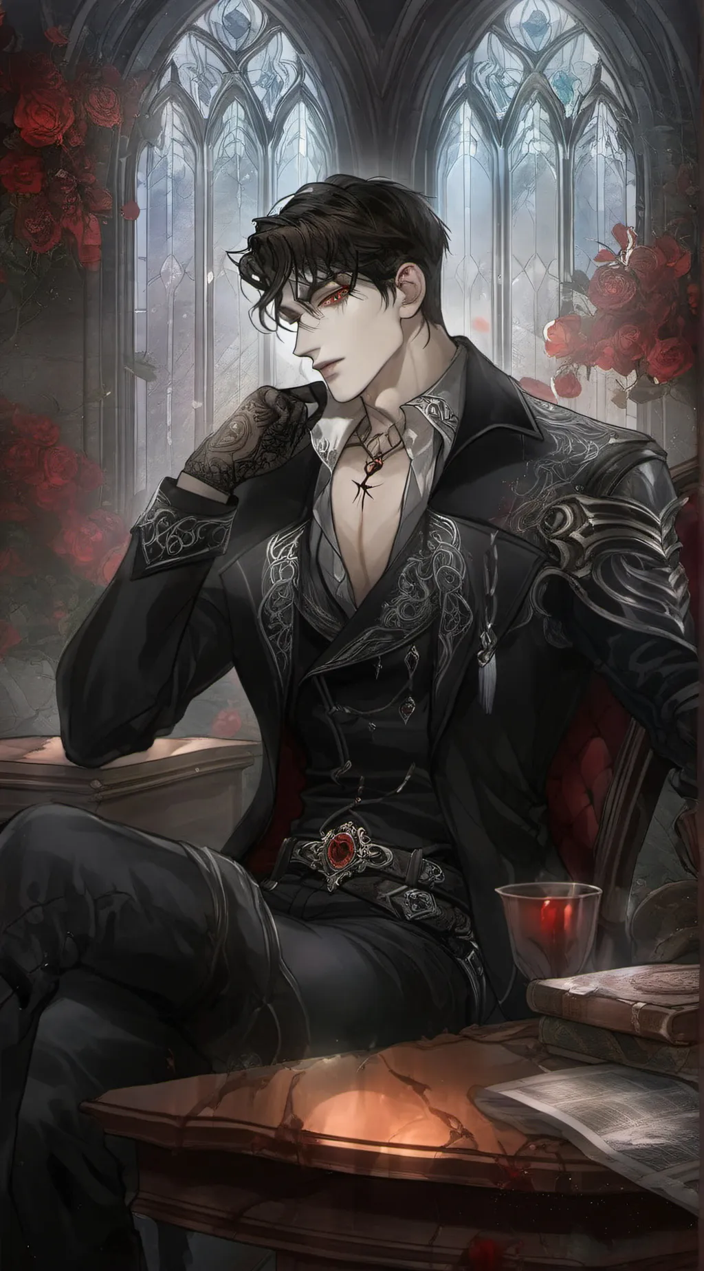 ai character: haku background
