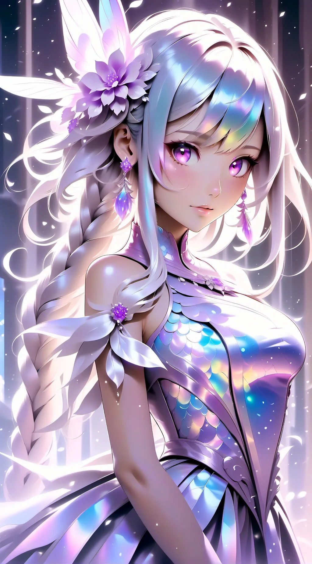 ai character: Crystal Celine background