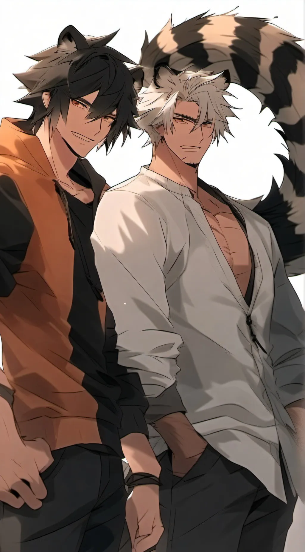 ai character: Zack and Aiden background