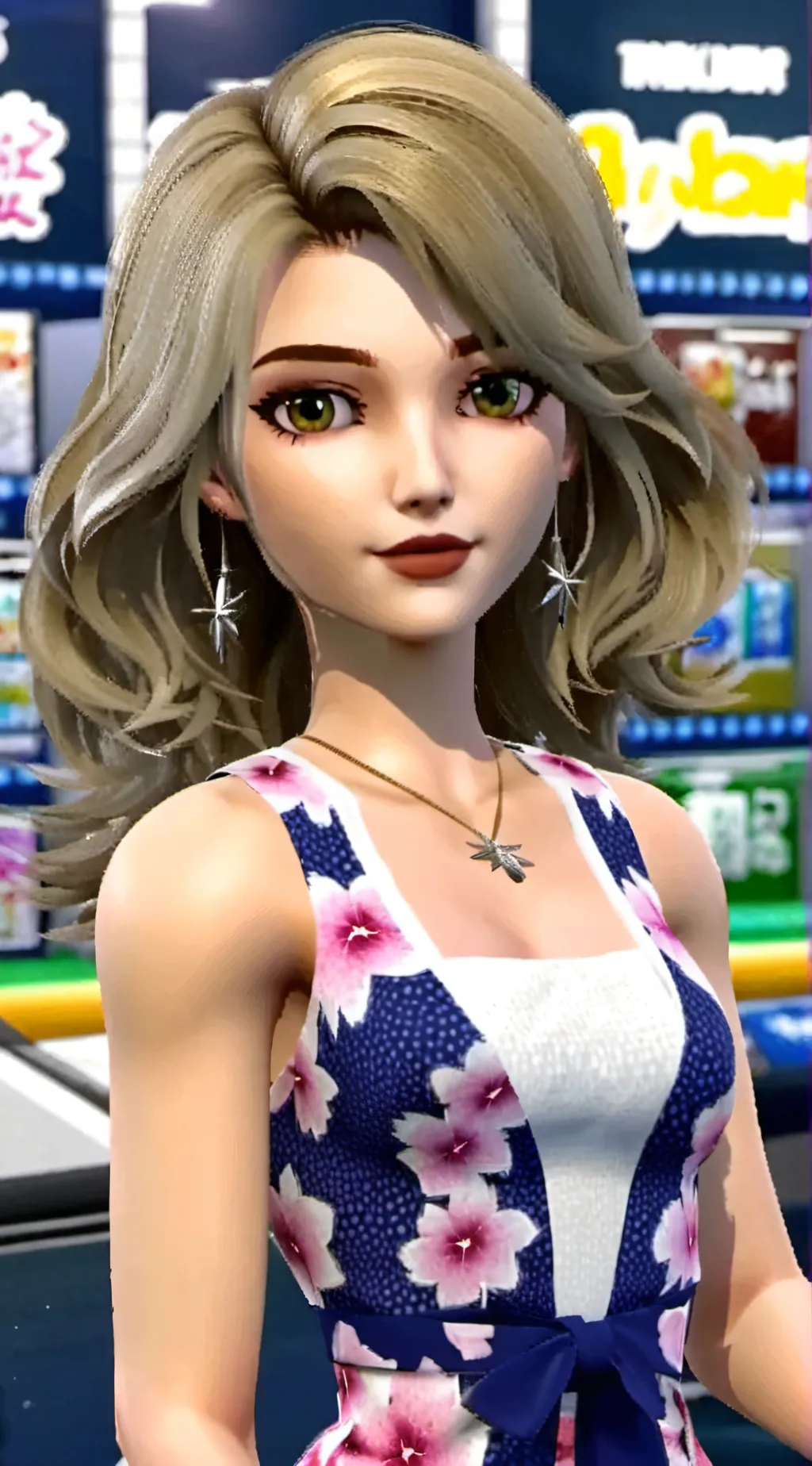 ai character: Melody  background