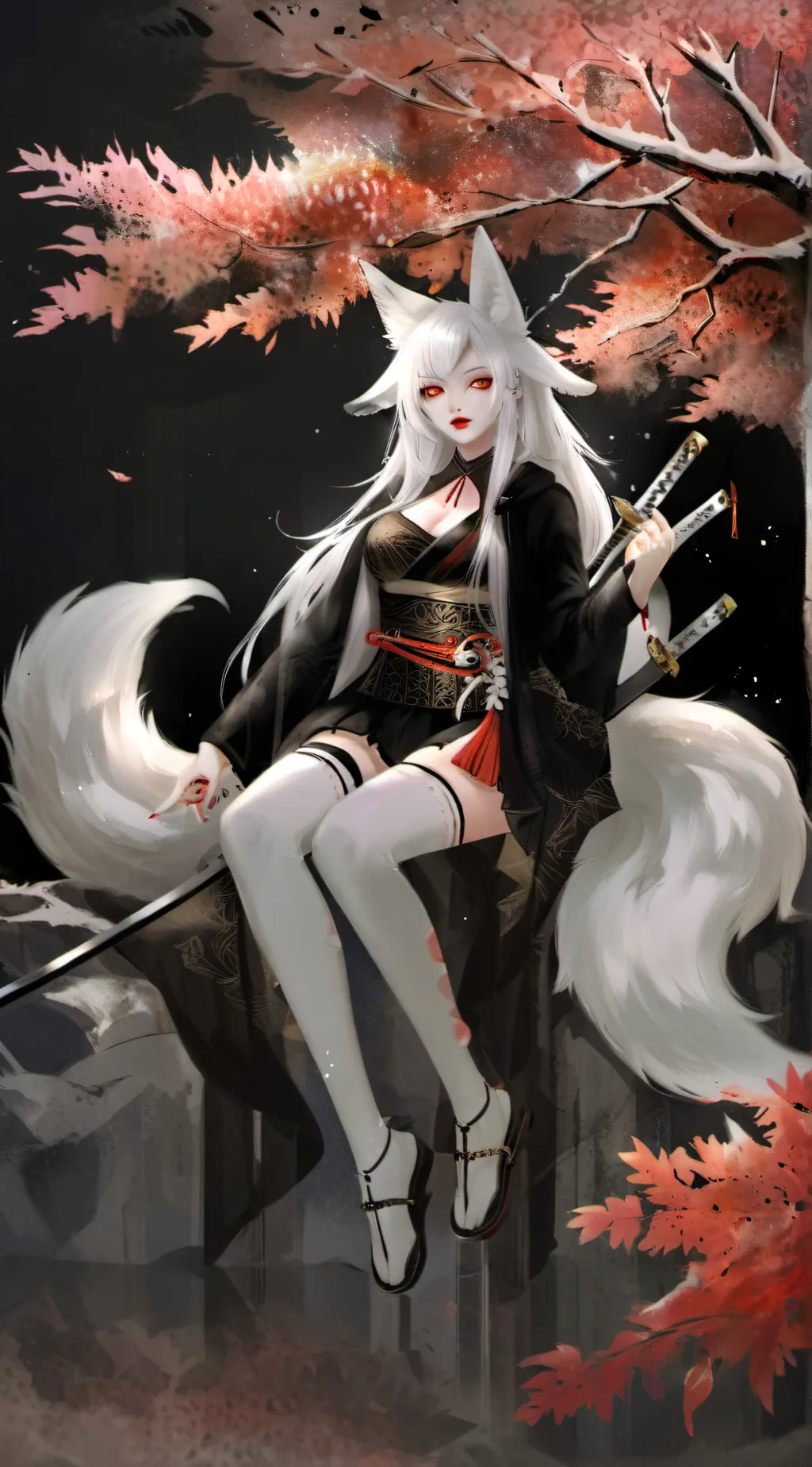 ai character: lea background