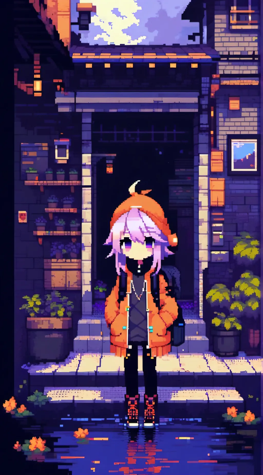 ai character: Ty for 6 sub's ♡ background